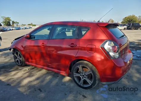 2009 Pontiac Vibe Gt из США, поврежденный, VIN 5Y2SR67079Z442063